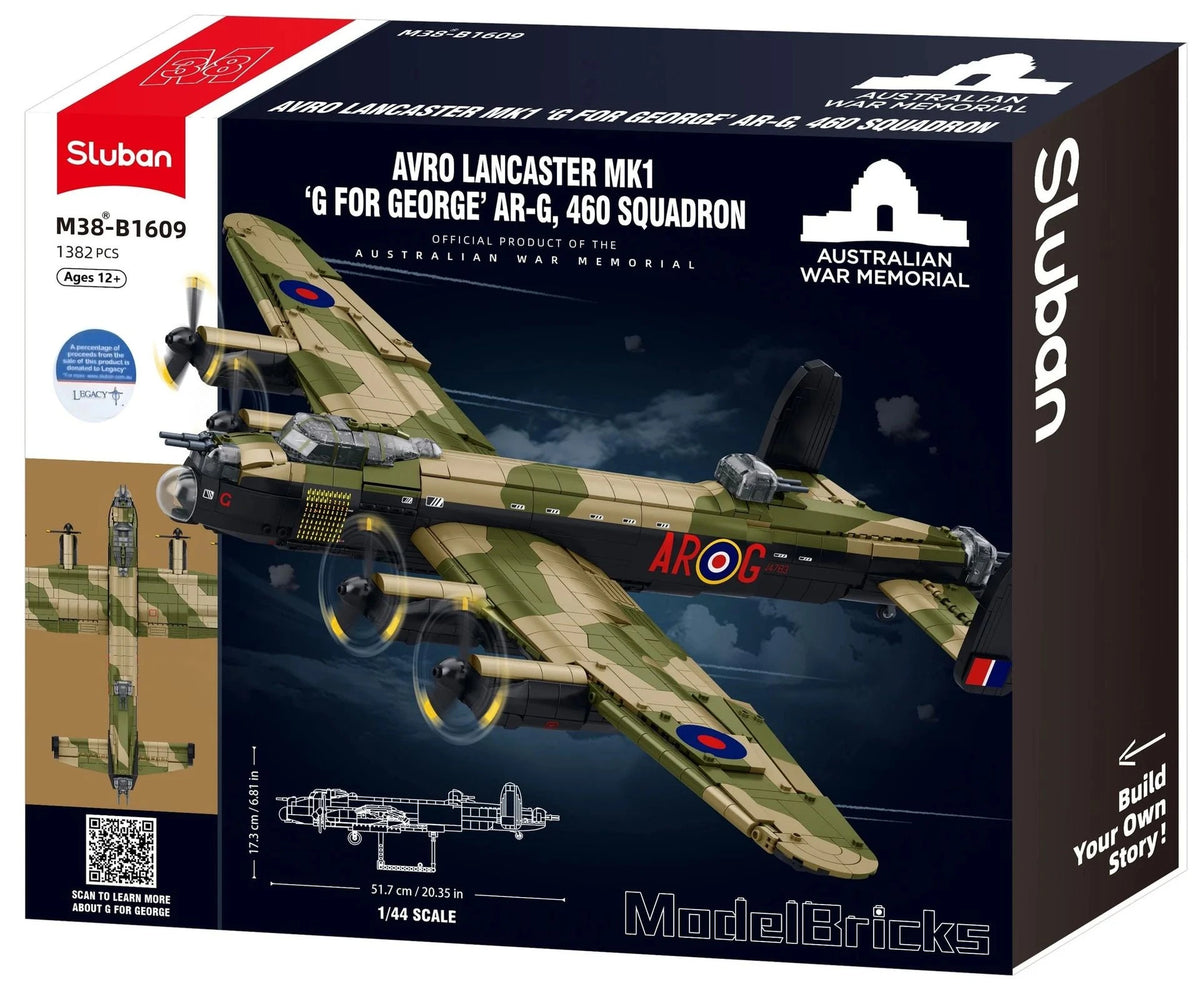 Sluban 1:400 Lancaster Bomber Construction Set