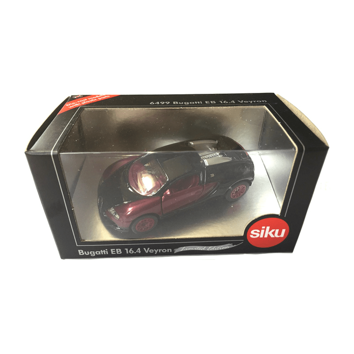 SIKU Bugatti Veyron EB 16.4 Veyron Black & Purple 1:64 Scale Die Cast