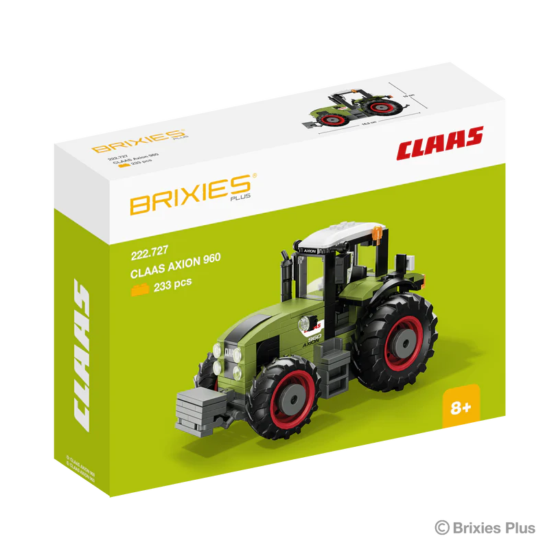 BRIXIES Plus CLAAS AXION 960 234 Piece Set