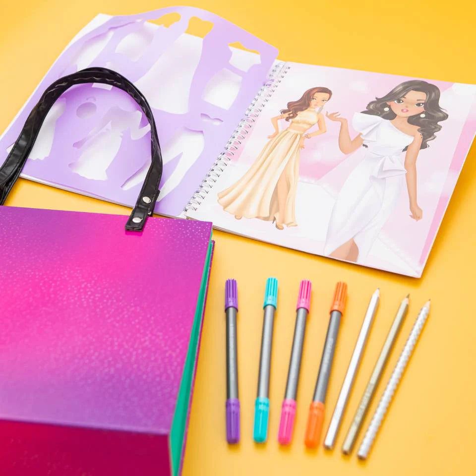 Pop Fashion Designer Tote Bag & Catwalk Portfolio