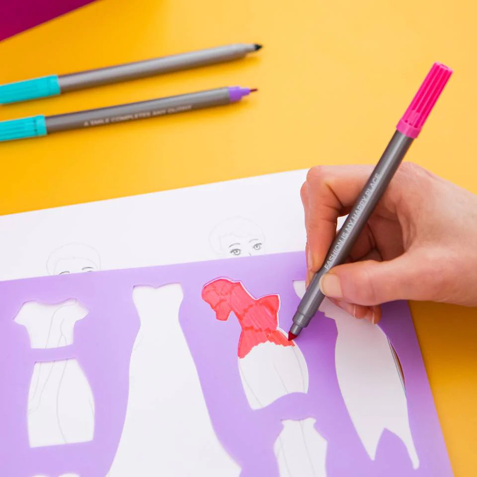 Pop Fashion Designer Tote Bag & Catwalk Portfolio