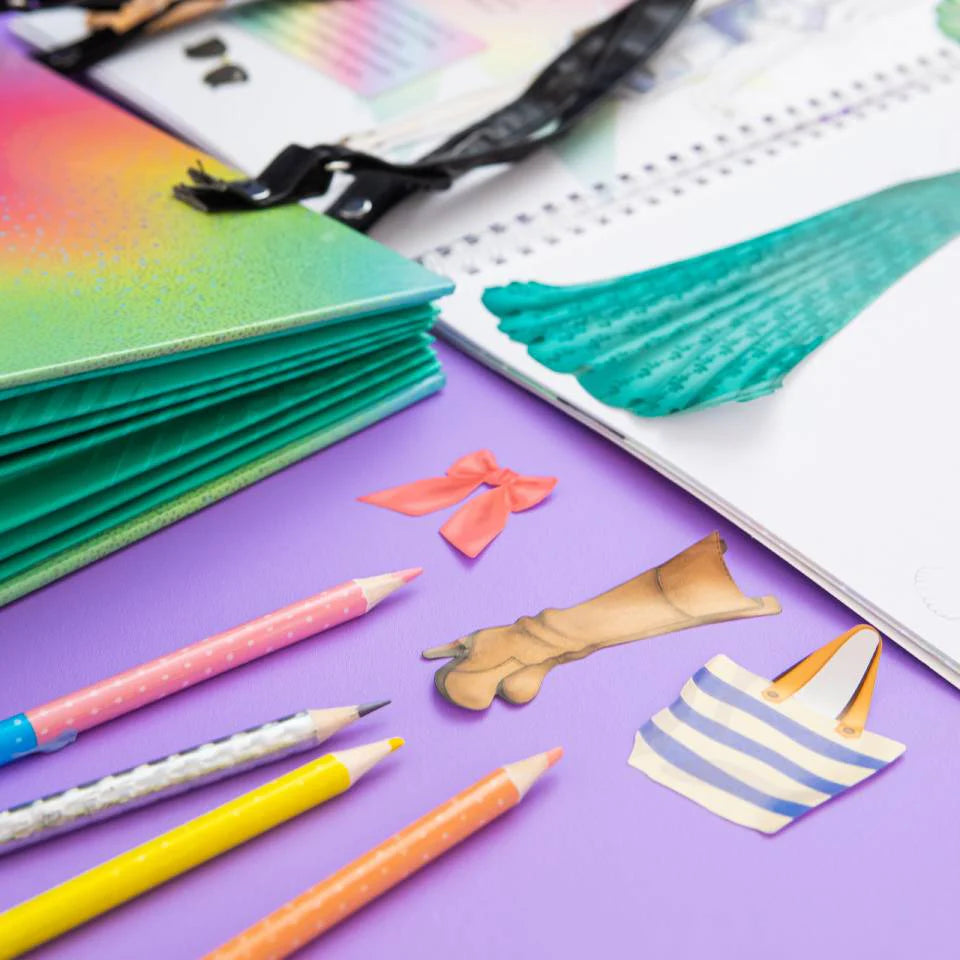 Pop Fashion Designer Tote Bag & Fashion Portfolio