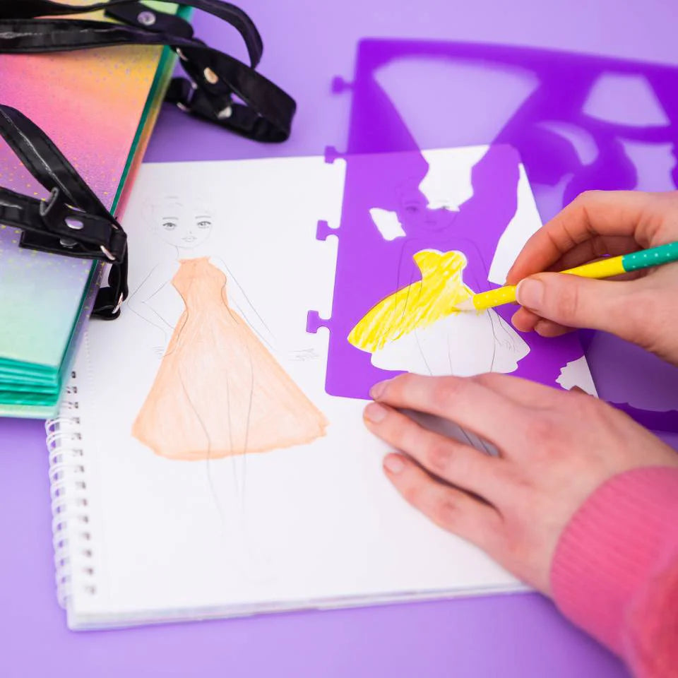 Pop Fashion Designer Tote Bag & Fashion Portfolio