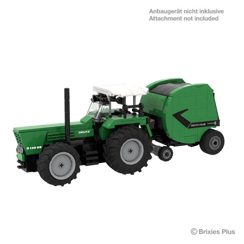 BRIXIES Plus Deutz-Fahr D 130 06 3rd Generation 236 Piece Construction Set