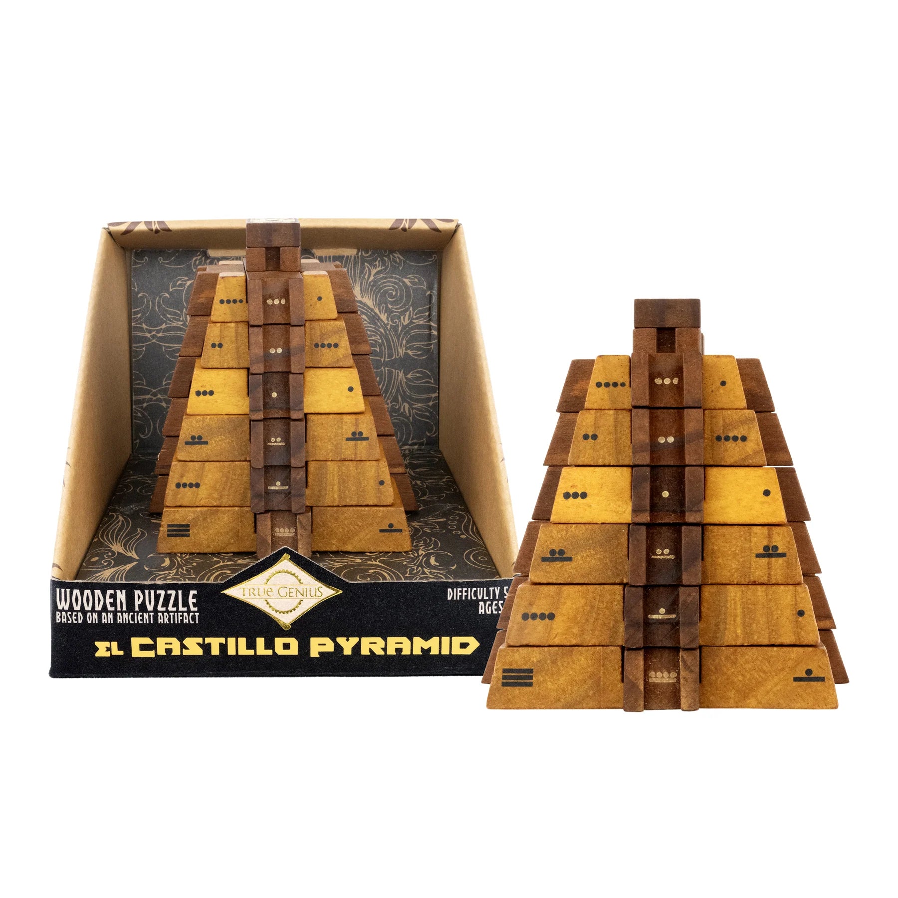 True Genius Castillo Pyramid Puzzle