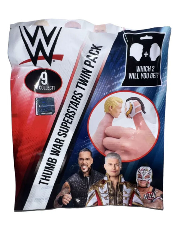 WWE Thumb War Superstar Twin Pack Mystery Bag