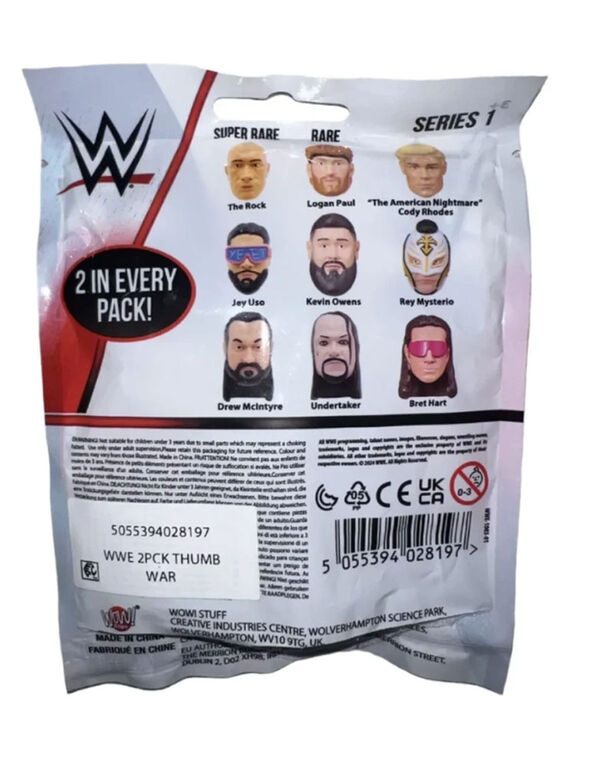 WWE Thumb War Superstar Twin Pack Mystery Bag