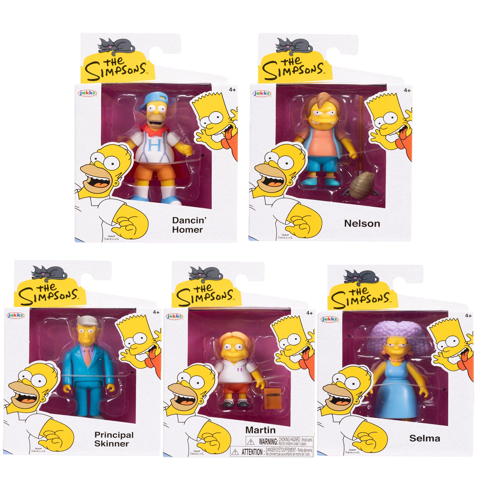 The Simpsons 2.5" Character Figure Assorted