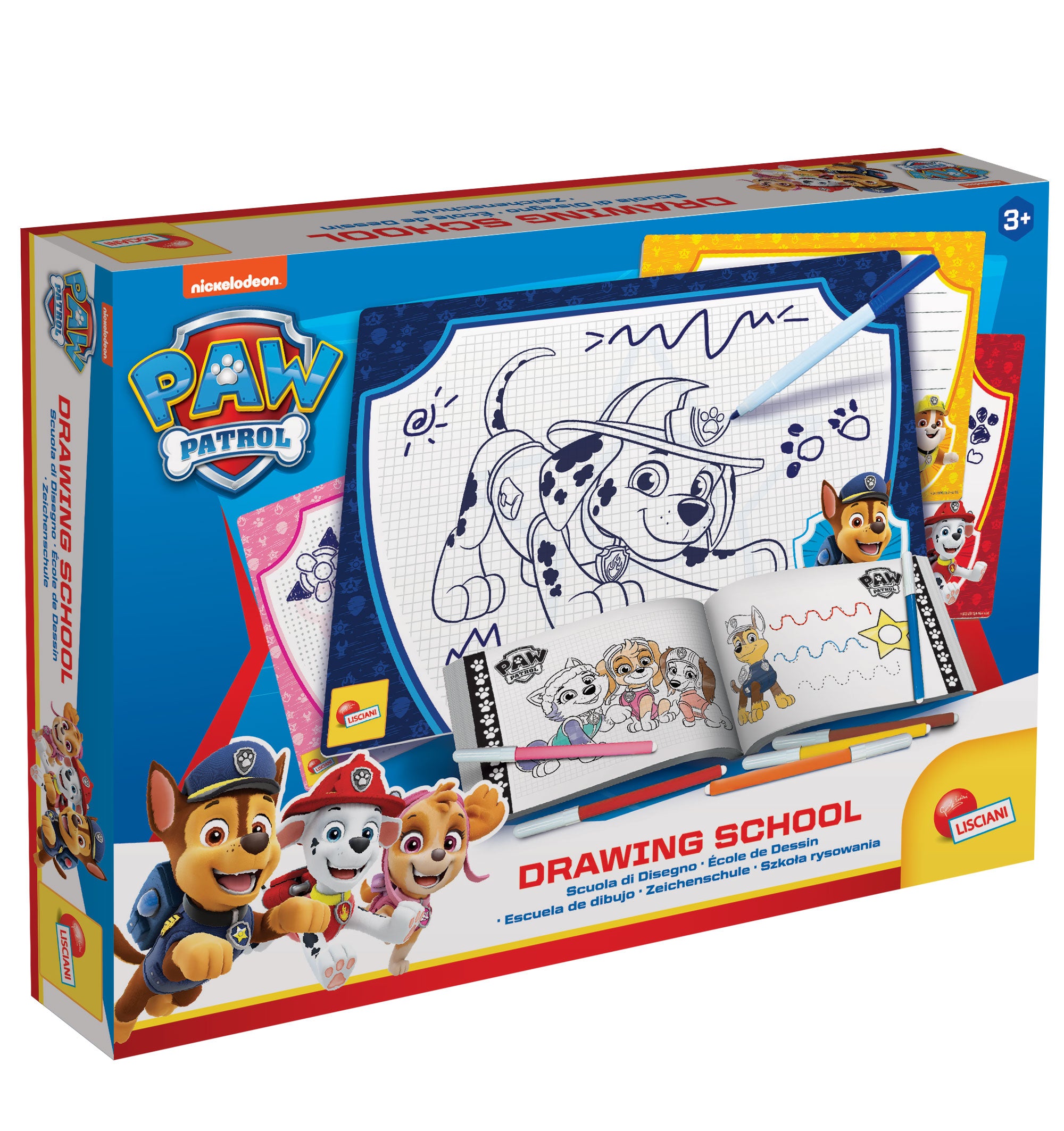 Lisciani Paw Patrol Drawing School