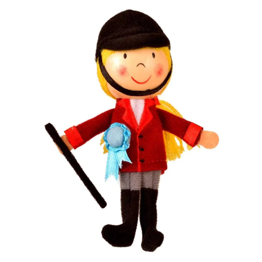 Finger Puppet - Horse Rider