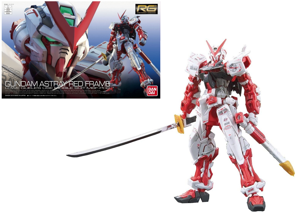 GUNDAM - RG 1/144 MBF-P02 Gundam Astray Red Frame - Model Kit