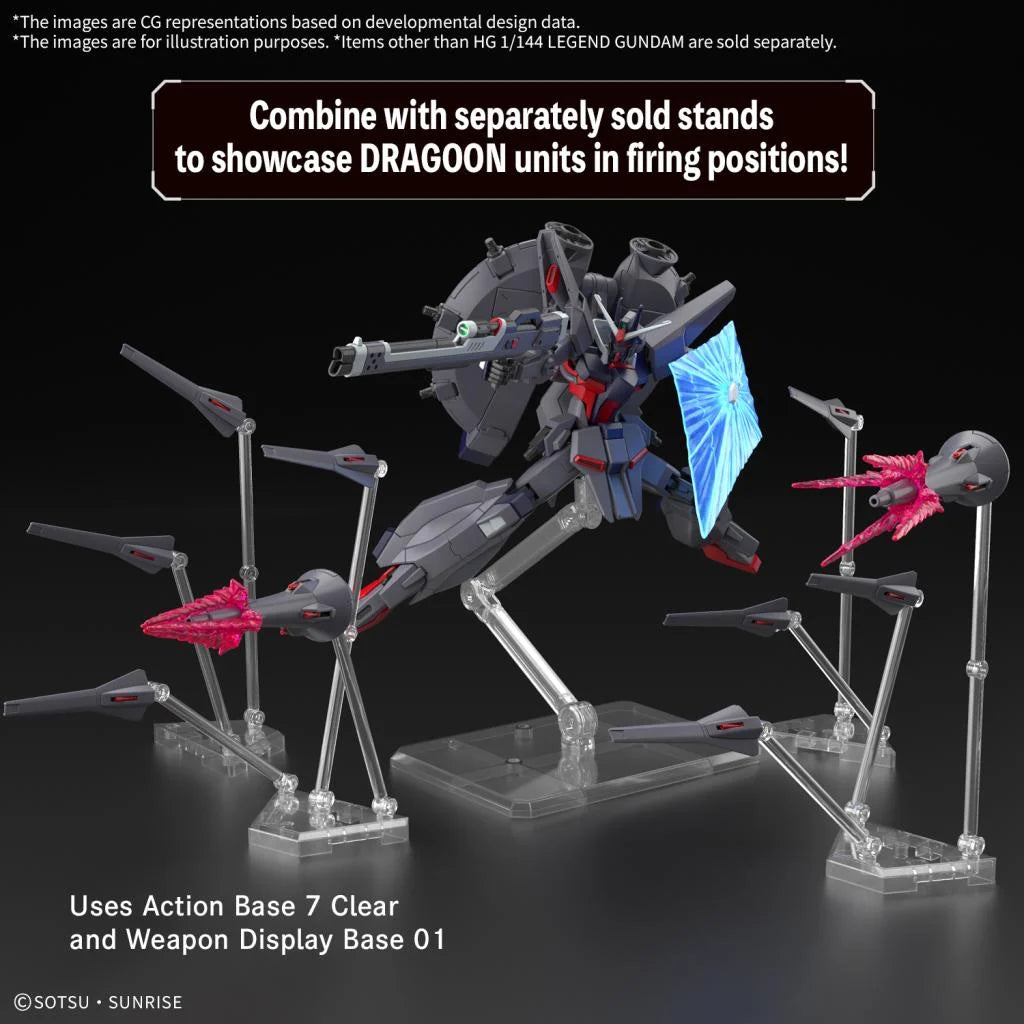GUNDAM ZGMF-X666S Legand 1:144 Scale Kit