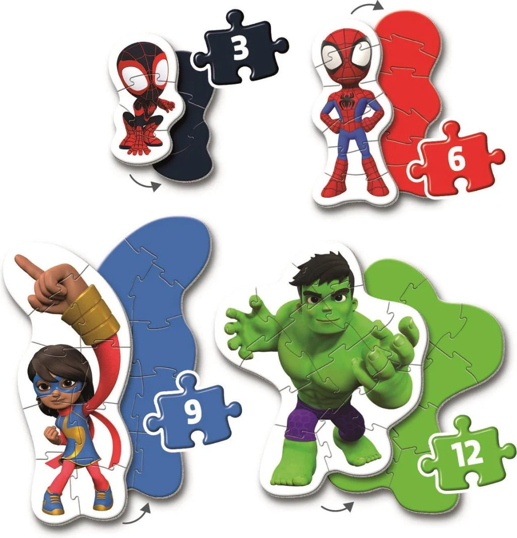 Clementoni My First Puzzle Spidey & Friends