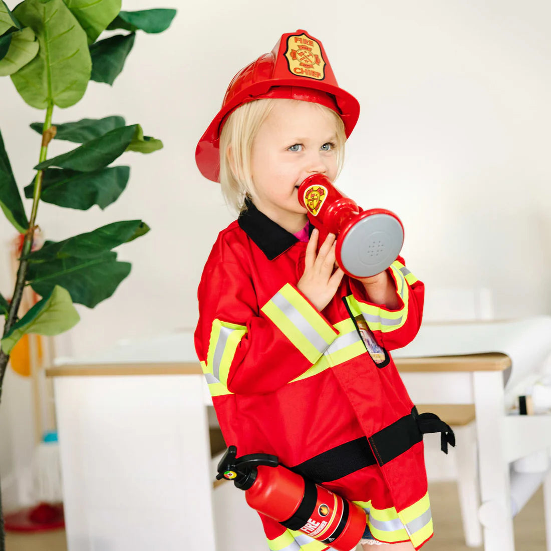 Melissa & Doug Fire Chief Roleplay Costume