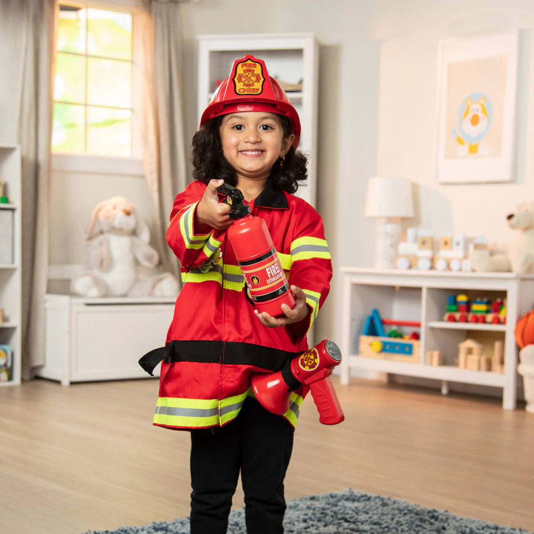 Melissa & Doug Fire Chief Roleplay Costume