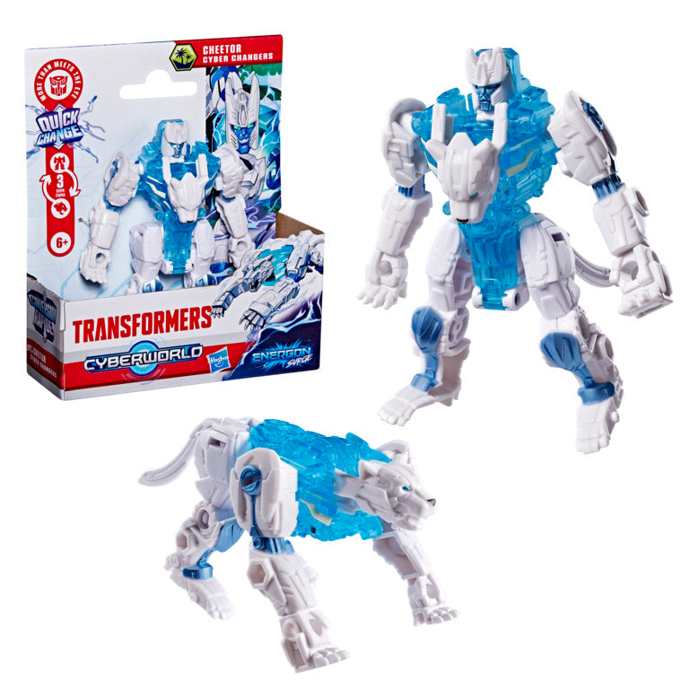 Transformers Cyberworld Cyber Changers Cheetor