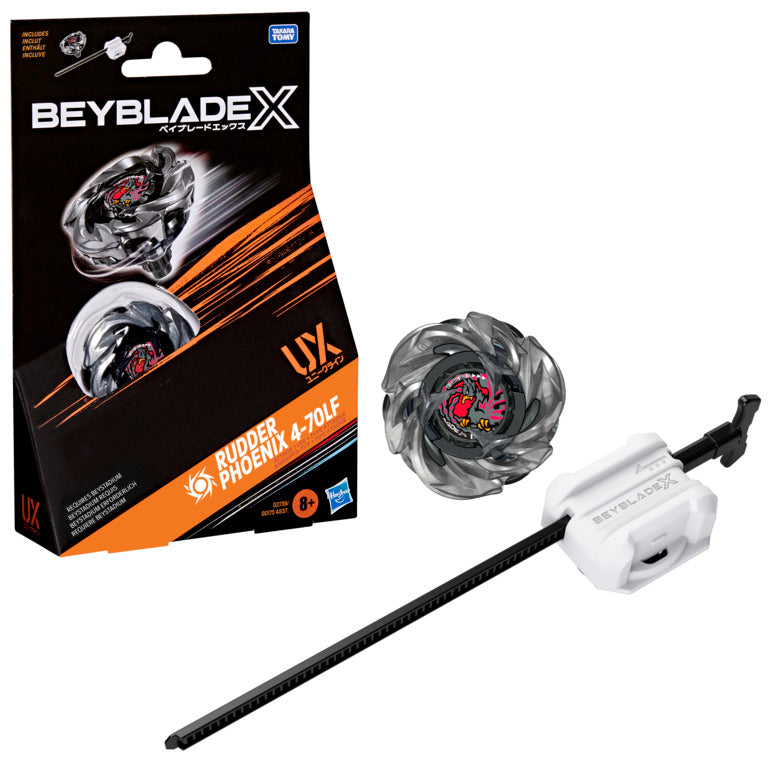 Beyblade X Rudder Phoenix 4-70LF Attack Type