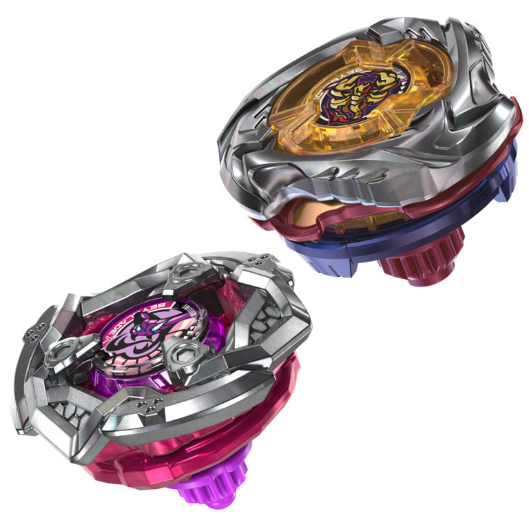 Beyblade X Spear Scorpio 0-70Z UX & Tail Viper 3-85LO BX Dual Pack Set