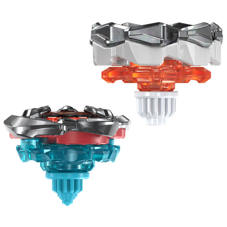 Beyblade X Clamp Crab 9-65S BX & Crest Leon 4-55A UX Dual Pack Set