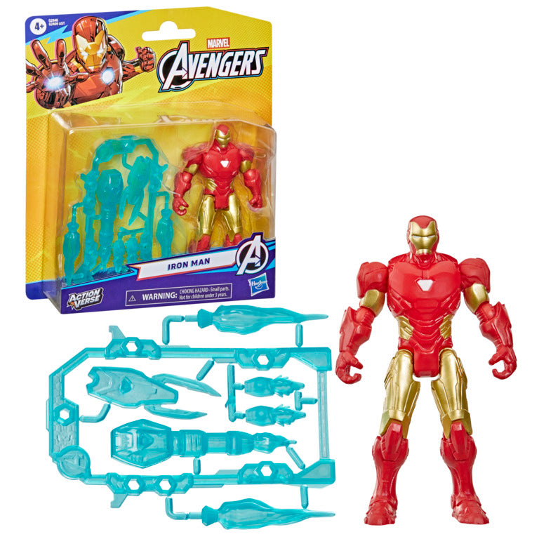 Marvel Avengers ActionVerse Iron Man Figure