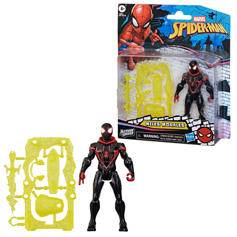 Marvel Spiderman ActionVerse Miles Morales Figure
