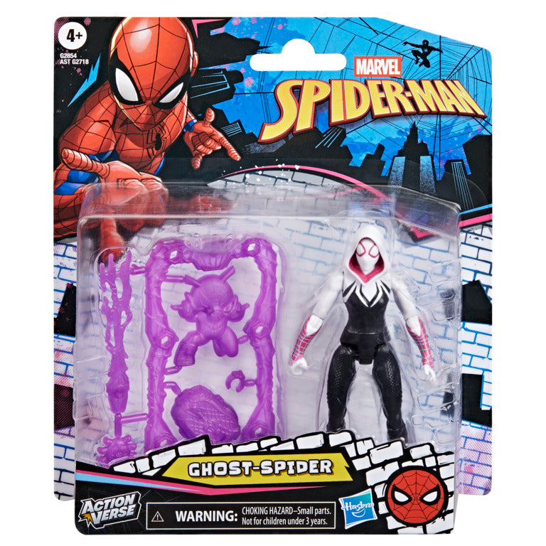 Marvel Spiderman ActionVerse Ghost-Spider Figure