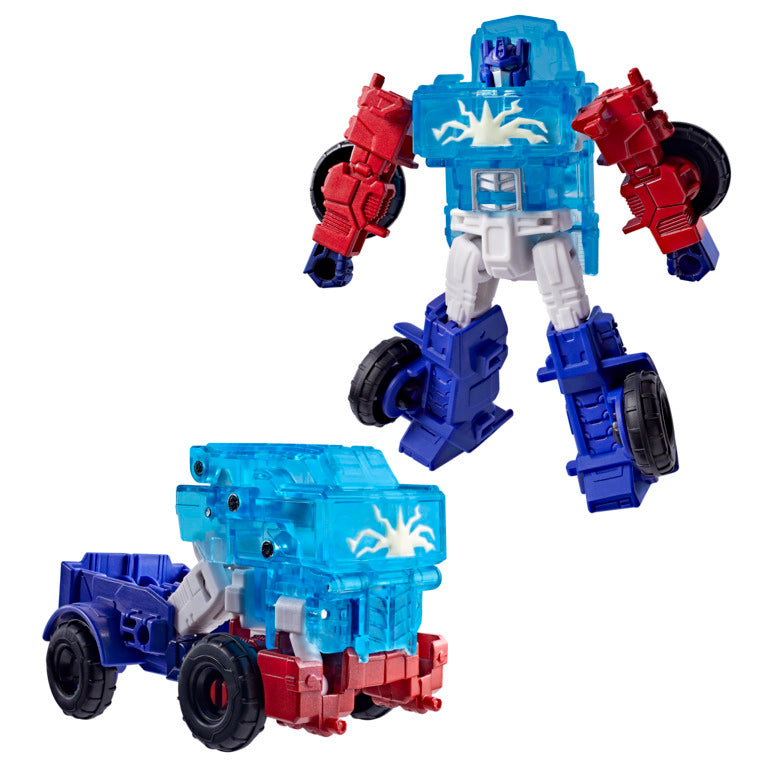 Transformers Cyberworld Cyber Changers Optimus