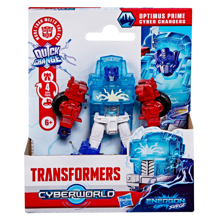 Transformers Cyberworld Cyber Changers Optimus