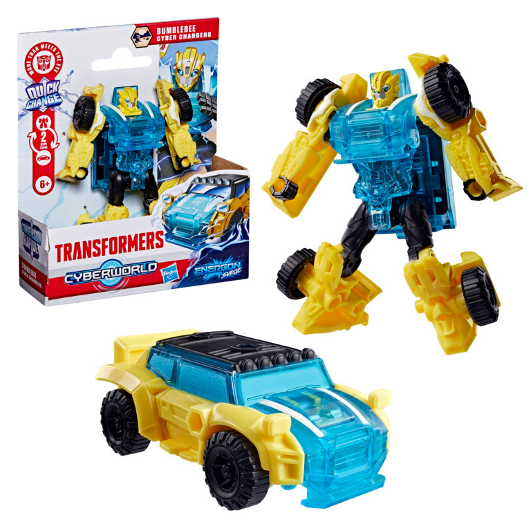 Transformers Cyberworld Cyber Changers Bumblebee