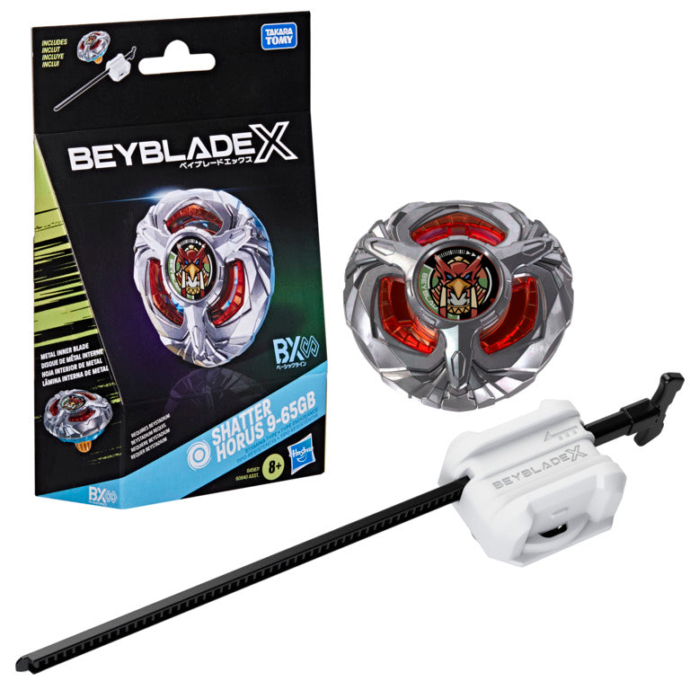 Beyblade X Shatter Horus 9-65GB BX Infinity Starter Pack Set
