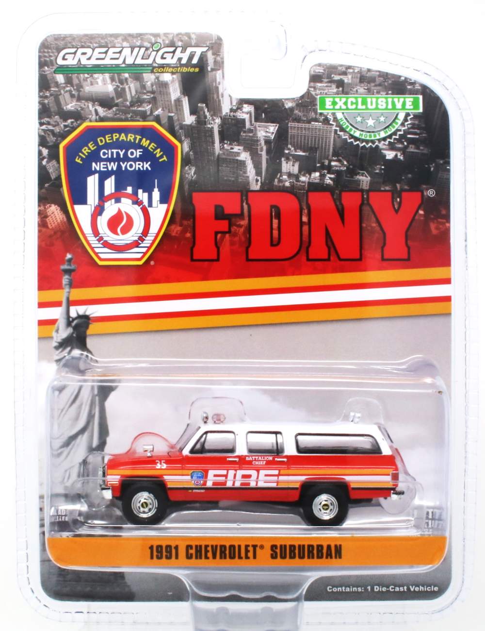 Greenlight 1991 Chevrolet Suburban - FDNY