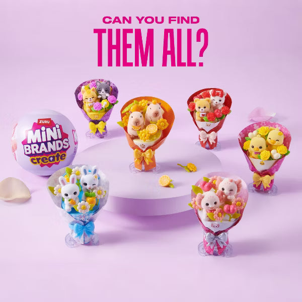 Mini Brands Kawaii Bouquets Surprise Capsule