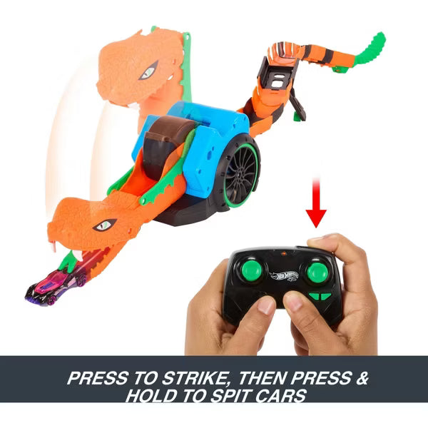 Hot Wheels  Lets Race Slither & Strike RC Snake Playset