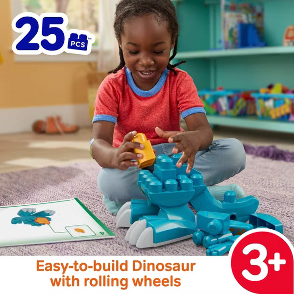Mega Bloks 3-in-1 Build & Chomp Dino Set