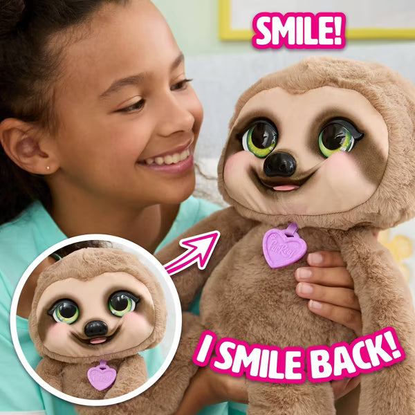 FurReal Snuggles the Smiling Sloth Interactive Plush Toy