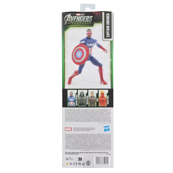 Avengers Doomsday - Captain America Titan Series 29cm Action Figure