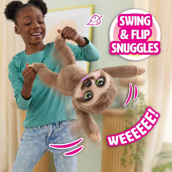FurReal Snuggles the Smiling Sloth Interactive Plush Toy