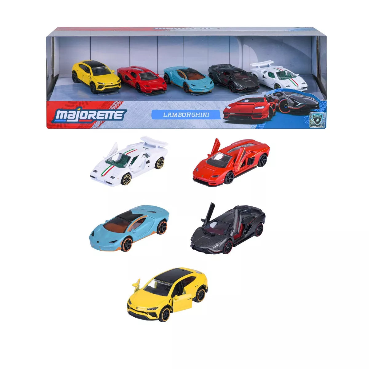 Majorette Lamborghini 5 Pieces Giftpack
