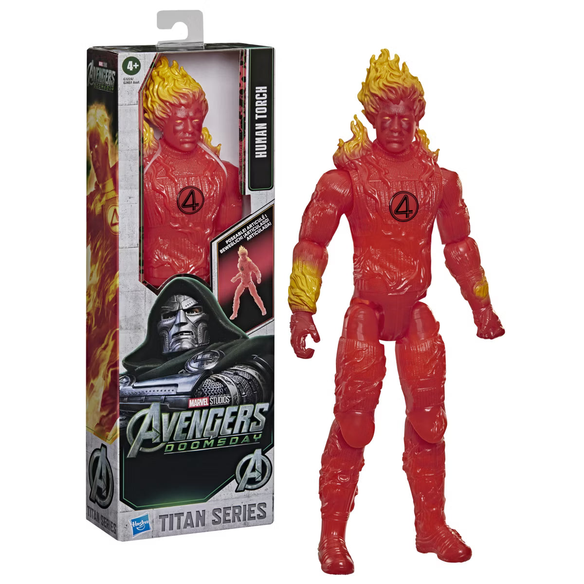 Avengers Doomsday - Human Torch 29cm Action Figure