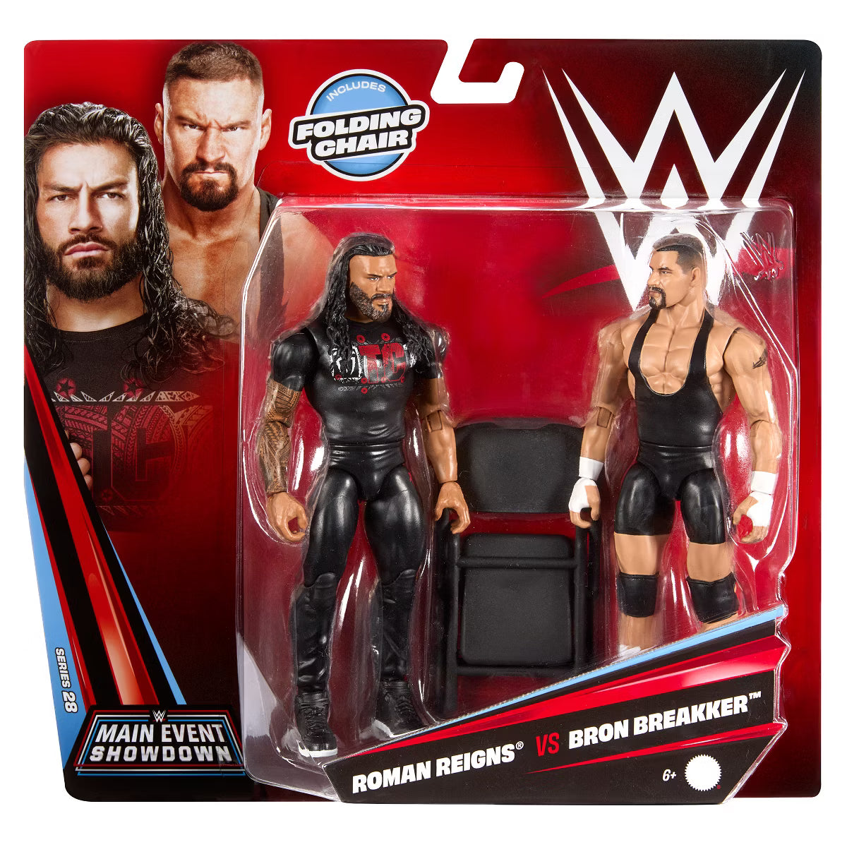 WWE Main Event Twin Pack Roman Reigns vs Bron Breakker