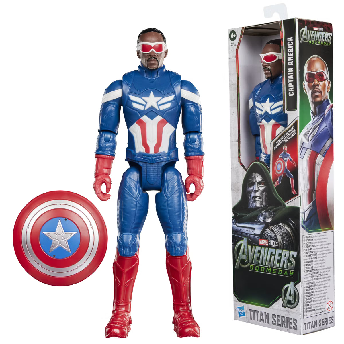 Avengers Doomsday - Captain America Titan Series 29cm Action Figure