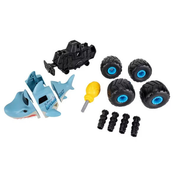 Monster Jam Monstruction Build & Crash Megalodon