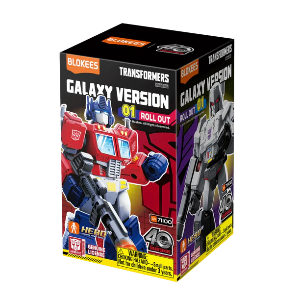 Blokees Transformers Galaxy Version 01 Roll Out