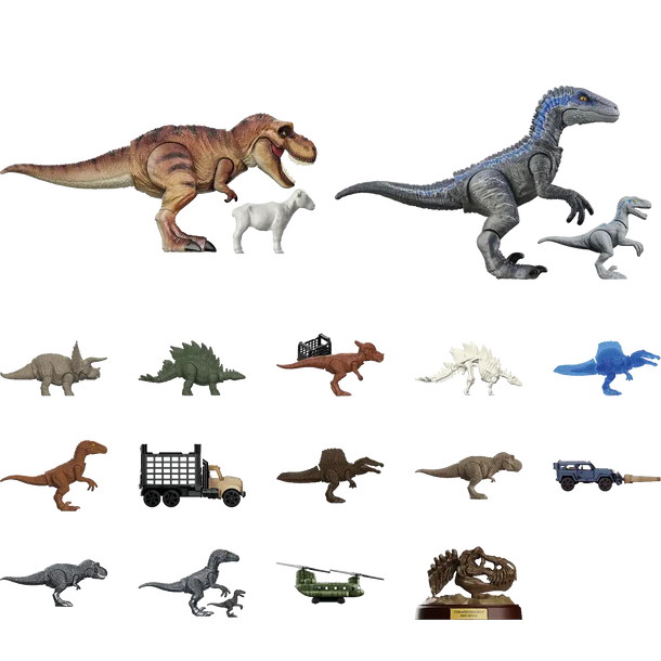 Jurassic World Terraventure TS 01 Dinosaur Capture Operation | Blokees