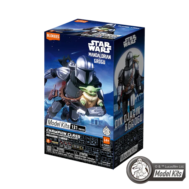 Blokees Star Wars Champion Class Din Djarin & Grogu