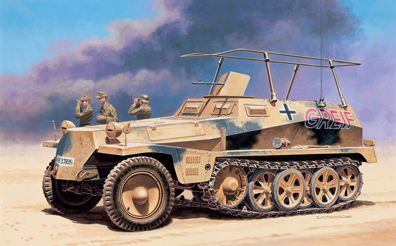 Italeri SDKFZ 250/3 Halftrack 1:72 Scale Kit