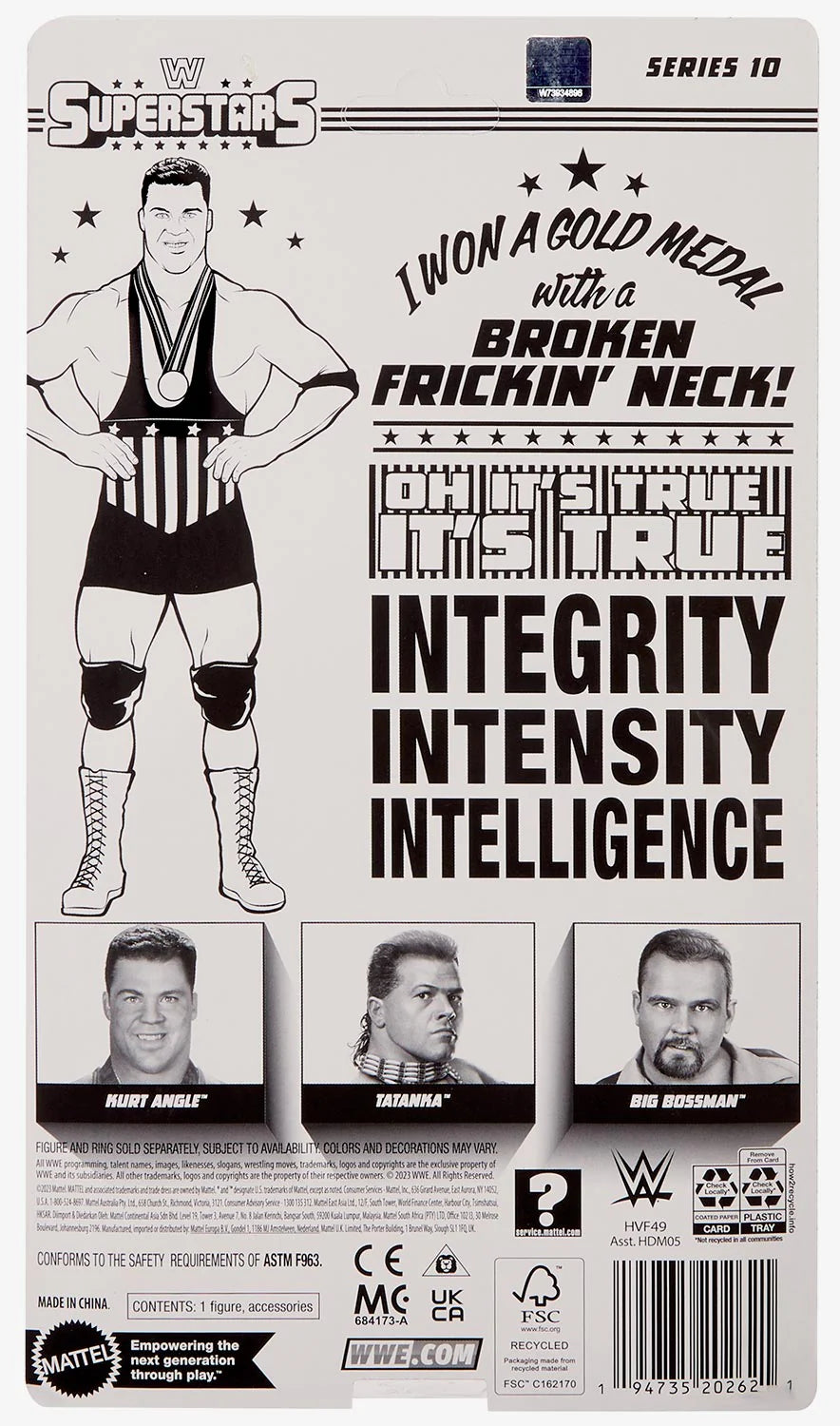 WWE Superstars Kurt Angle Series 10