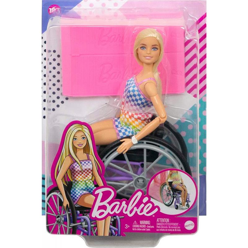 Barbie Fashionistas Doll #194 with Wheelchair