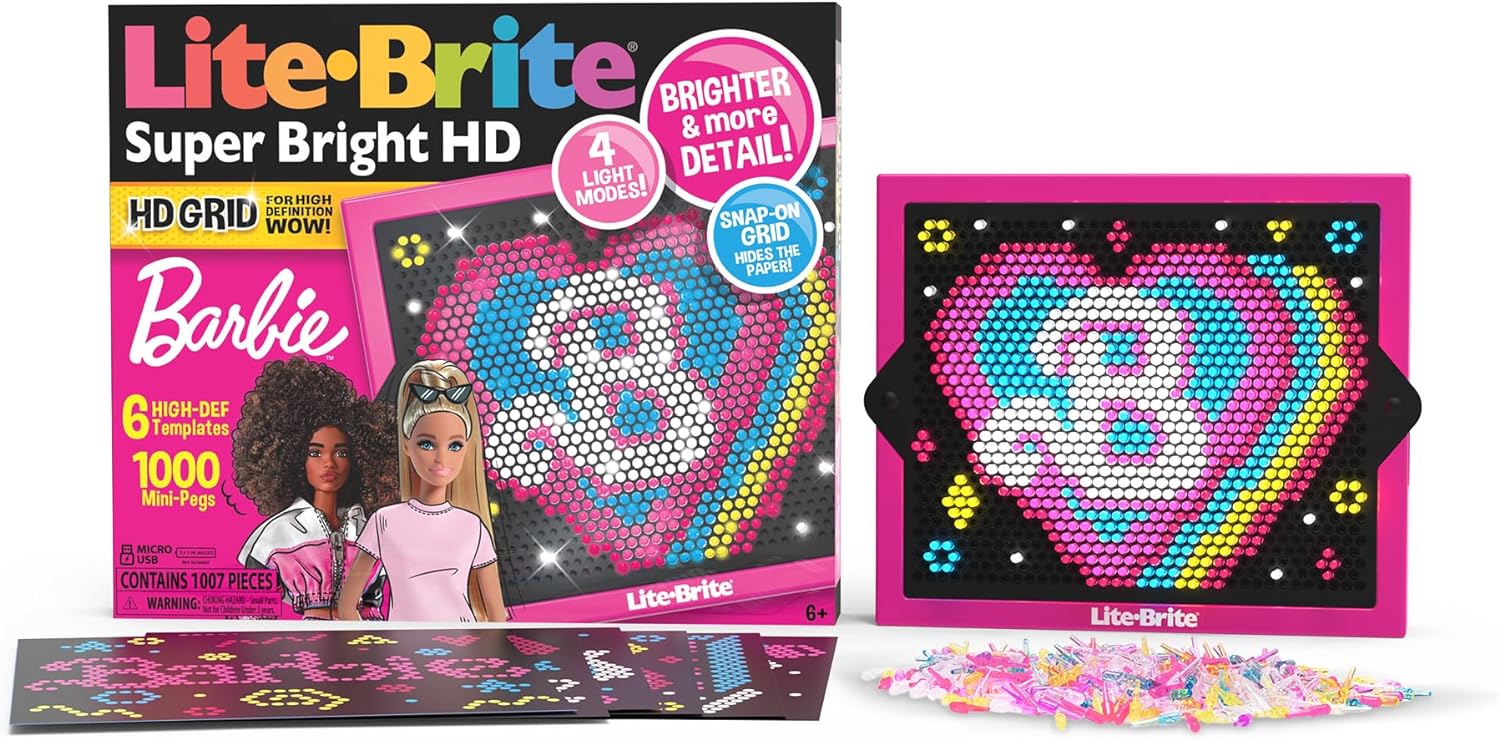 Lite-Brite Super Bright HD - Barbie