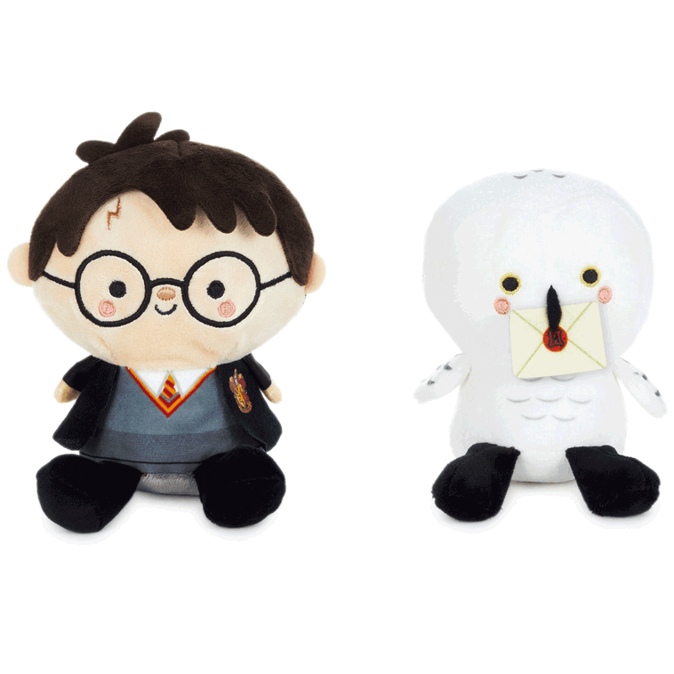 Hallmark Better Together Harry & Hedwig Plush Toy